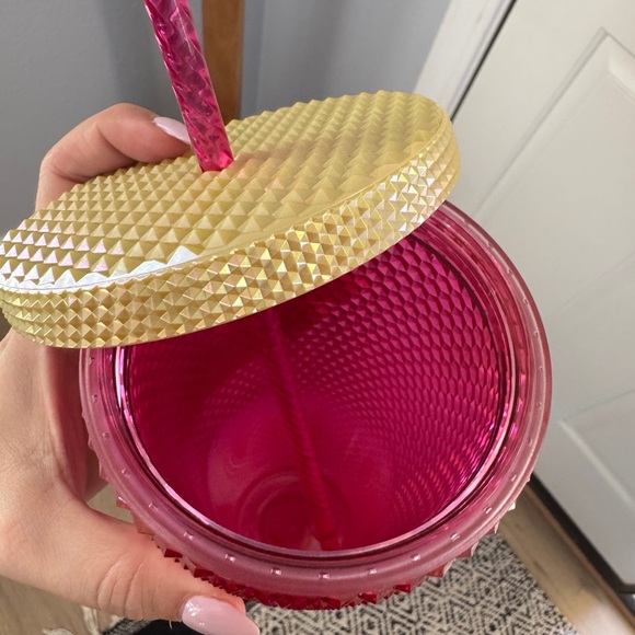 Starbucks Iridescent Studded Pink Tumbler - Venti 24oz - Picture 5 of 5
